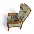2 X Casala Wingback / Lounge / Armchair In Top Condition / 4 Small Cushions / 1960s thumbnail 12