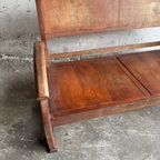 Antique Wooden Bench thumbnail 10