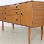 Vintage Tv Meubel Dressoir Schreiber Sideboard Kast 'widdop' | 137.5 Cm thumbnail 9