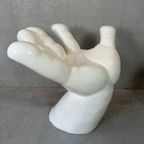 Vintage Hand Chair / Stool Polyester – 80’s thumbnail 7