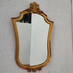 Vintage Goudkleurige Regency Rococo Barok Spiegel Schouwspiegel 406 thumbnail 2