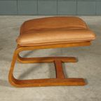 ‘kroken’ Fauteuil Met Hocker – Ake Fribyter – Nelo Möbel – Jaren 70 thumbnail 12
