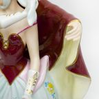 Bohemia Royal Dux Porseleinen Beeld Harlequin & Columbine Tsjechië thumbnail 4