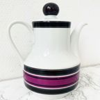 Retro Vintage Theepot Winterling Bavaria Paars thumbnail 5