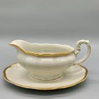 Koenigszelt Vintage Sauskom Sauciere Roomwit/goud thumbnail 3