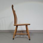 Scandinavian Design Chairs Akerblom Design Bar Chair Birch Wooden Chair Sweden thumbnail 18