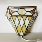 Art Deco Pâte De Verre Wandlamp thumbnail 2