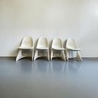 Set Van 4 Vintage Space Age Stoelen Casala thumbnail 11