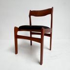 Set Van 6 Opnieuw Gestoffeerde Stoelen Van Burchardt Nielsen thumbnail 19