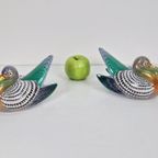 Mangani Italiaanse Porseleinen Duif Sculptuur Bonbonschaal thumbnail 12