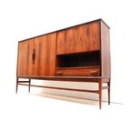 Hoge Kwaliteit Vintage Palissander Highboard / Hoog Dressoir Gemaakt In De Jaren ’60 thumbnail 2