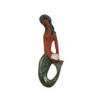 Elisabeth Vandeweghe Zeemeermin Sculptuur Keramiek Bas Reliëf Voor Perignem thumbnail 7