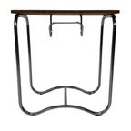 Vintage Art Deco / Bauhaus Stijl Bijzettafel Sidetable 60's thumbnail 5