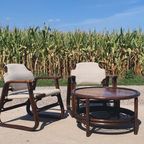 Vintage Manou Set Deens Tafeltje En 2 Stoelen thumbnail 8