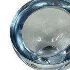 Gunnar Nylund - Strombergshyttan - Geode Shaped Ashtray - Including Original Label - Swedish Glas thumbnail 8