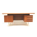 Groot Vintage Directiebureau / Bureau Gemaakt In De Jaren ’60 thumbnail 7