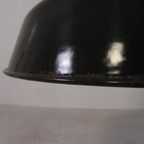 Industriele Hanglamp Met Geemailleerde Stalen Kap thumbnail 18