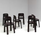 6 Plastic Chairs By Olaf Von Bohr, 1975 thumbnail 8
