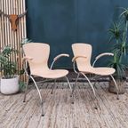 4 / 6x Bingo Eetkamerstoel Vlinderstoel Retro Design Stoelen thumbnail 8