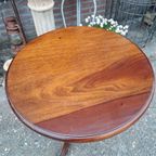 Klassieke Mahoniehouten Bijzettafel, Salontafel, Plantentafe thumbnail 2