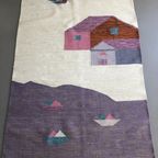 Wollen Zweeds Rollakan Kleed, Vloerkleed, Beachhouse, Seaside thumbnail 9