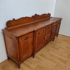 Vintage Louis Xv Wandkast Buffetkast Dressoir Ladekast 205 thumbnail 12