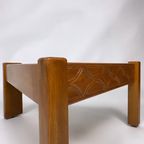 Vintage Brutalist Triangular Coffee Table thumbnail 3