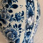 Porceleyne Fles Sier-Vaas Met Deksel , Delfts Blauw thumbnail 4
