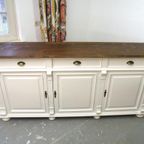 Prachtig Wit Landelijk Dressoir 135 Cm thumbnail 11