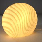 Peill & Putzler Glazen Tafellamp Lamp Shell Zebra Vintage thumbnail 15