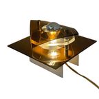 Herda - Space Age Wall Pendant / Sconce - Brown Acrylic thumbnail 2