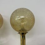 Set Of 2 Large Globe Glass Table Lamps , 1970S thumbnail 12