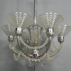 Art Deco Hanglamp G. Leleu thumbnail 5