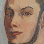 Olieverf Op Doek, Portret Van Een Jonge Man thumbnail 5