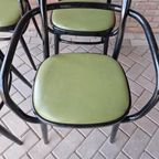 Set Van 4 Radomir Hoffman Ligma Vintage Stoelen Als Thonét thumbnail 5
