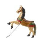 Vintage Houten Carrousel Paard Handbeschilderd Decoratief thumbnail 14