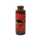 Rode Fat Lava Vaas Scheurich West Germany Keramiek 203-26 thumbnail 3