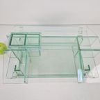Vintage Glazen Designobject Modernist Modelhuis Uniek Glas thumbnail 8