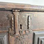 Vintage Houten Kast / Commode / Dressoir thumbnail 12