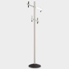 Lande Kapstok, Lichtgrijs, 193 Cm Hoog, 4 Haken thumbnail 2