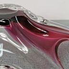 Vintage Murano Glas Schaal, Fruitschaal Glazen Serveerschaal 05 thumbnail 5