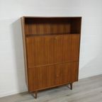 Vintage Mid Century Secretaire Barkast Teak thumbnail 6