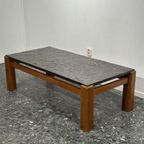 Vintage Bauhaus Brutalistisch Japandi Salontafel thumbnail 6