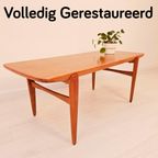 Vintage Scandinavisch Design Salontafel | 1960S | Teak Hout thumbnail 2