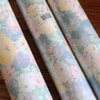 3 Rollen Vintage Behang Met Bloemen, Jaren '80, Made In Belgium thumbnail 12