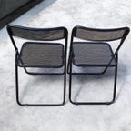 Geweldige Set Van 4 Vintage Design Klapstoelen. thumbnail 5