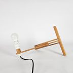 Ikea - Scharnierlamp - Wandlamp - Model V505 - Grenen - Zweden - 3E Kwart 20E Eeuw thumbnail 4