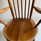 De Ster Geldermalsen Houten Schommelstoel Jaren 60 thumbnail 3