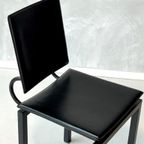 Jaren 80 Eetkamerstoelen 4x Vintage Eettafelstoel Postmodern thumbnail 4