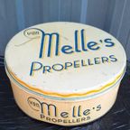 Zeldzaam Antiek Toonbank Blik Van Van Melle's Propellers🍬🧇 thumbnail 6